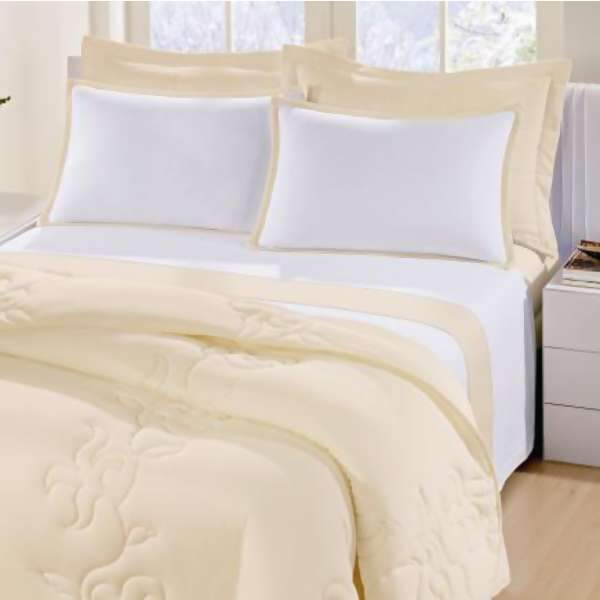 Len�ol de Malha com El�stico Jovitex Ideale Queen