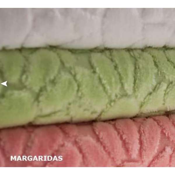 Jogo de Banho Buddemeyer Margaridas 100% Algod�o