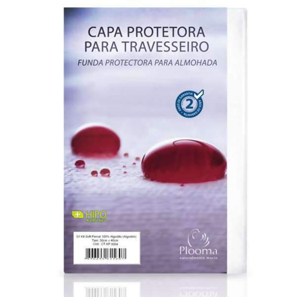 Protetor de Travesseiro Imperme�vel Plooma Soft