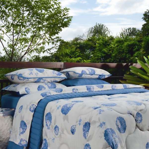 Jogo de Cama em Malha ECO Altenburg Premier Acqua King