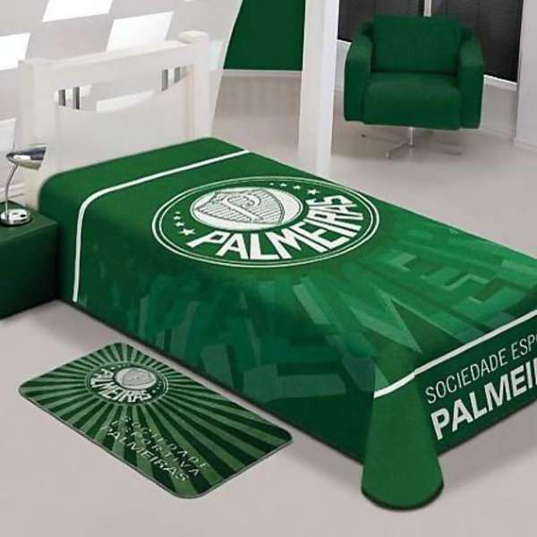 Cobertor Jolitex Stadium Palmeiras Casal