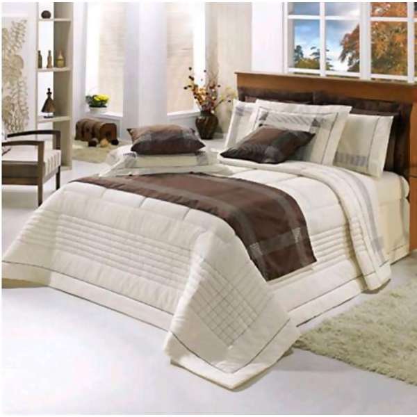 Kit Cama Lavive Londrine Palha 200 Fios King
