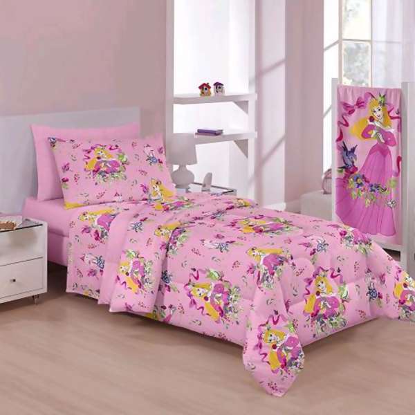 Jogo de Cama Infantil Santista Light Princess Journey Solteiro