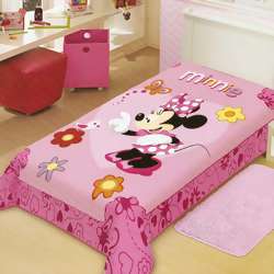 Cobertor Minnie Raschel Jolitex Solteiro