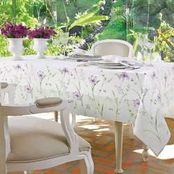 Toalha de Mesa Karsten Algod�o Lilith Quadrada 140 x 140 cm