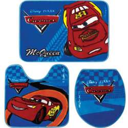 Jogo de Banheiro 3p� Jolitex Disney Carros
