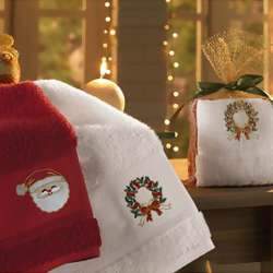 Kit de Toalhas para Lavabo Natal 2 pe�as - Karsten