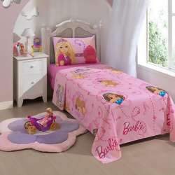 Jogo de Cama Barbie Escola de Princesas Solteiro - Lepper