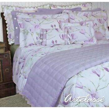 Jogo de Cama Artelass� 300 Fios Sayuri Lil�s Queen - 20% OFF