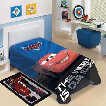 Cobertor Carros Jolitex Raschel Solteiro