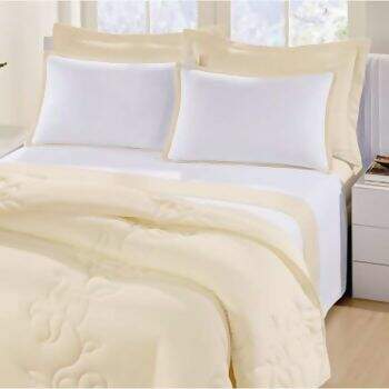 Len�ol de Malha com El�stico Jovitex Ideale Queen