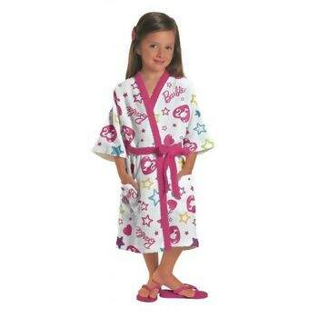 Roup�o Lepper Barbie Fashion Felpudo Estampado