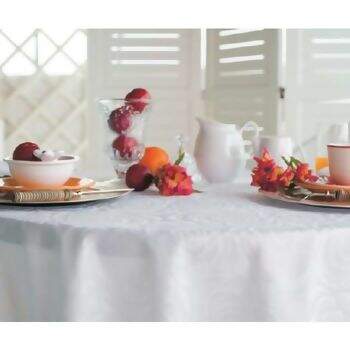 Toalha de Mesa Mehndi Pr�tica Rosas Retangular 160 x 320 cm