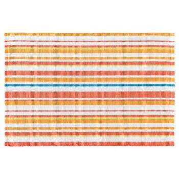 Jogo Americano Aroeira Fina Cozinha Mod.01 Laranja com 2 pe�as 33 x 48 cms
