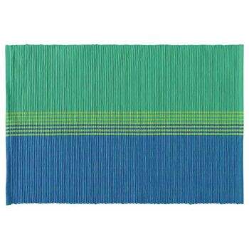 Jogo Americano Aroeira Fina Cozinha Mod.02 Azul com 2 pe�as 33 x 48 cms