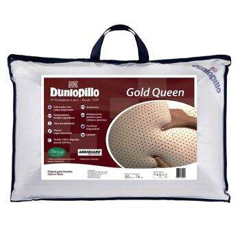Travesseiro Latex Gold Queen 50 x 70 - Dunlopillo