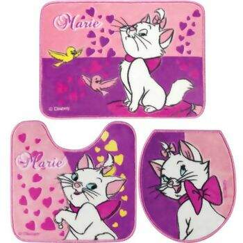 Jogo de Banheiro 3p� Jolitex Disney Marie