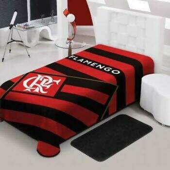 Cobertor Jolitex Stadium Flamengo Solteiro