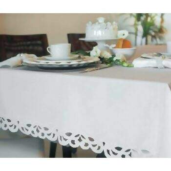 Toalha de Mesa Mehndi N�poles Momentos 180 cms  Redonda