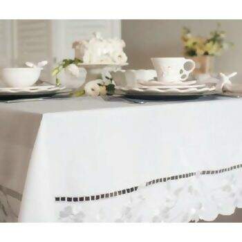 Toalha de Mesa Mehndi Ravenna Momentos 170 x 320 cm Retangular 