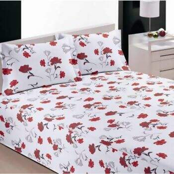 Colcha Piqu� 2 pe�as Buettner Ornato Tulipas Solteiro