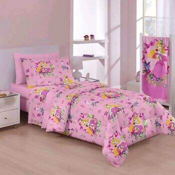 Jogo de Cama Infantil Santista Light Princess Journey Solteiro
