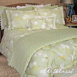 Jogo de Cama Artelass� 300 Fios Sayuri Branco Queen