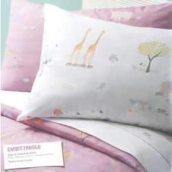 Jogo de Cama Buddemeyer Infantil Sweet Jungle Solteiro