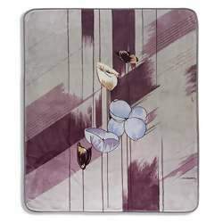 !!! LIQUIDA��O !!! Cobertor Corttex Linea Nara Roxo Casal