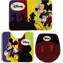 Jogo de Banheiro 3p� Jolitex Disney Mickey