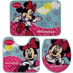 Jogo de Banheiro 3p� Jolitex Disney Minnie