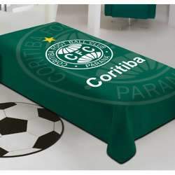 Manta Jolitex Soft Light Microfibra Stadium Coritiba Solteiro