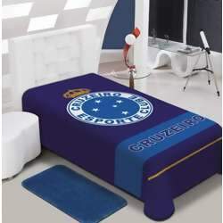 Cobertor Jolitex Stadium Cruzeiro Solteiro