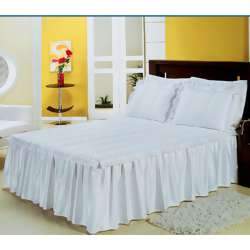 Kit Cama Lavive Laura em Leze Branca Casal 5 Pe�as