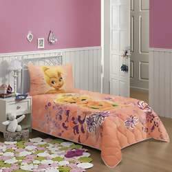 Edredom  Infantil Lepper Sininho Solteiro
