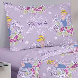 Jogo de Cama Infantil Santista Light Cinderela Scenic Solteiro