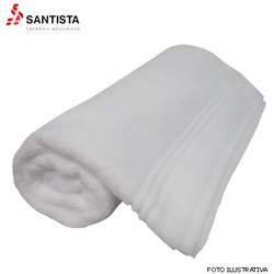 Toalha de Banho Institucional Santista Prata Branca