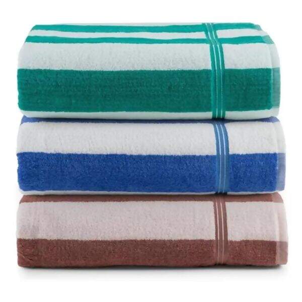 Toalha Banhão Felpuda de Praia e Piscina Ipanema 80 x 150 cms - Lufamar