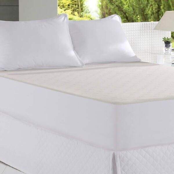 Protetor de Colchão com elástico Sono e Saúde Impermeável Casal - Altenburg