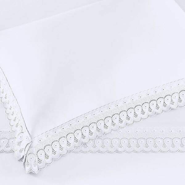 Fronha Avulsa Bordado Renascença 300 Fios 50 x 90 - Buettner