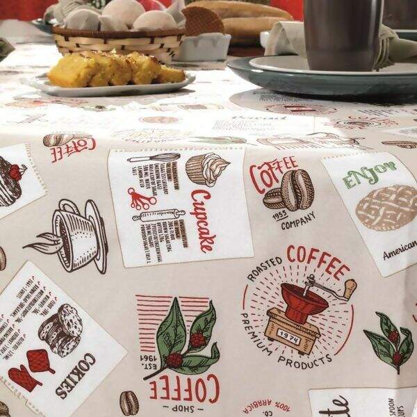 Toalha de Mesa Clean Emma 01 140 x 210 cm - Dohler