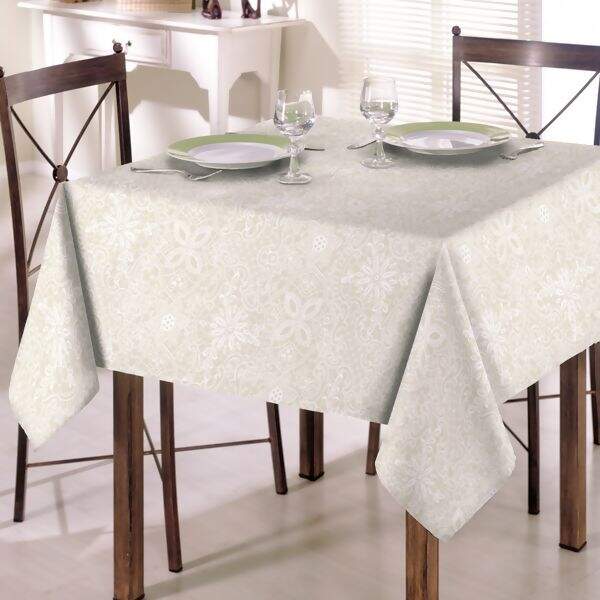 Toalha de Mesa Clean Eliete 160 x 250 cm - Dohler