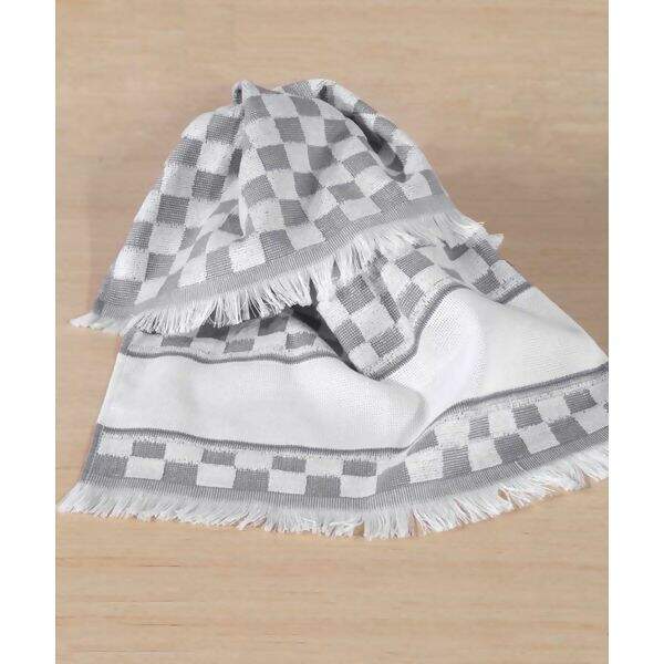 Pano de Copa Felpudo Xadrez para bordar Verona 41 x 60 cms - Dohler