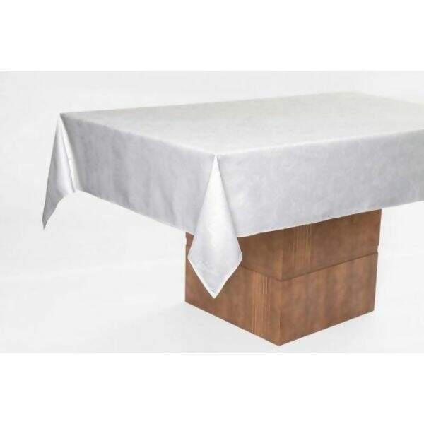 Toalha de Mesa Quadrada Sienna 220 x 220 cms Branca - Karsten