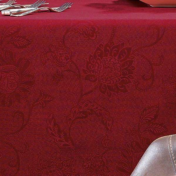 Toalha de Mesa Sienna 160 x 320 cms Vermelha - Karsten