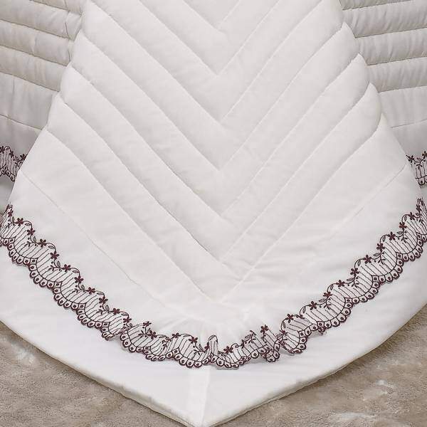 Kit Coordenado Aurora Dupla Face Cabernet 3 Peças Solteiro - Lavive