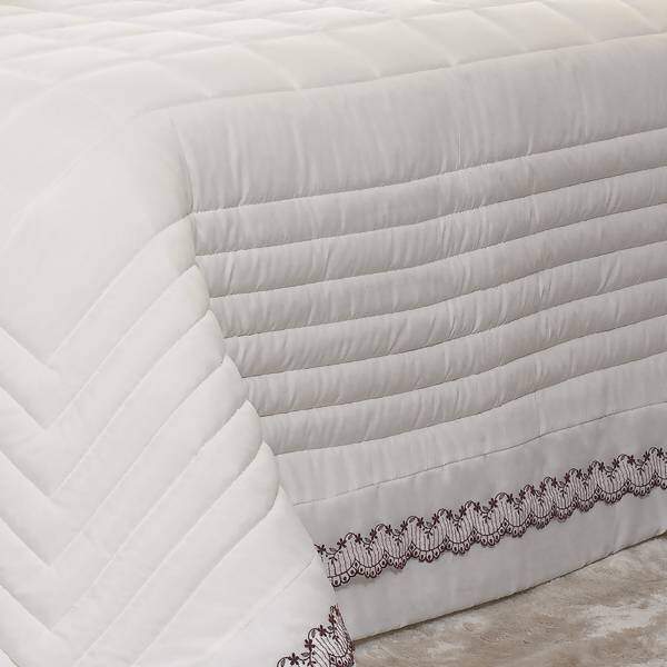 Kit Coordenado Aurora Dupla Face Cabernet 3 Peças Solteiro - Lavive