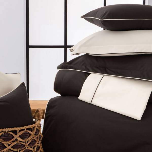 Jogo de Cama 200 Fios Basic Off White Casal - Naturalle Fashion