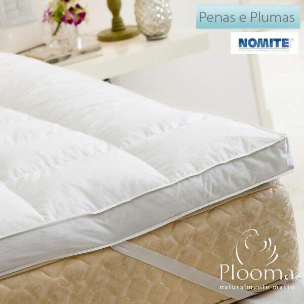 Pillow Top 80% Pena 20% Pluma de Ganso Queen - Plooma