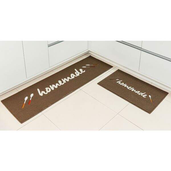 Passadeira para Cozinha Bordado Homemade 50 x 160 - Vizapi